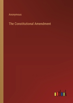 Paperback The Constitutional Amendment Book