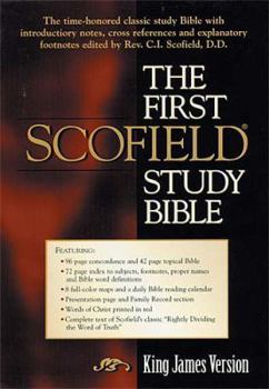 Hardcover First Scofield Study Bible-KJV Book