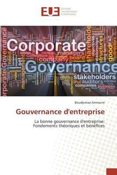 Paperback Gouvernance Dentreprise [French] Book