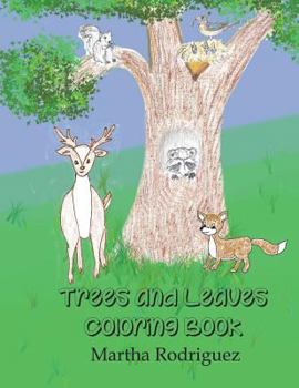 Paperback Trees & Leaves: Coloring Book