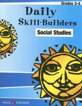 Paperback Daily Skill-Builders Social Studies Grades 3-4 Book