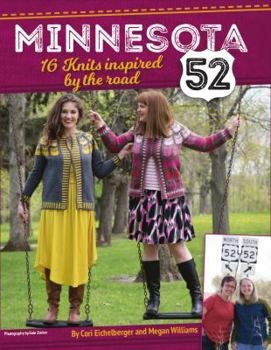 Paperback Minnesota 52 16 Knits Inspired by the Road Book