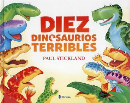 Hardcover Diez dinosaurios terribles (Spanish Edition) [Spanish] Book
