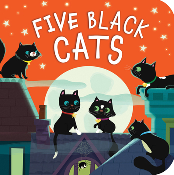 Board book Five Black Cats Book