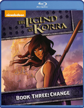 Blu-ray The Legend of Korra: Book Three Change Book