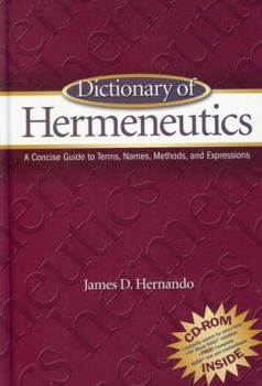 Hardcover Dictionary of Hermeneutics Book