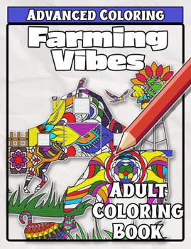 Paperback Farming Vibes Adult Coloring Book
