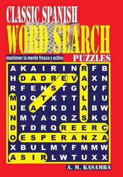 Paperback Classic Spanish Word Search Puzzles [Spanish] Book