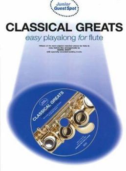 Paperback Classical Greats: Easy Playalong for Flute [With CD] Book