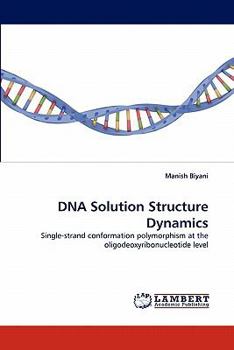 Paperback DNA Solution Structure Dynamics Book