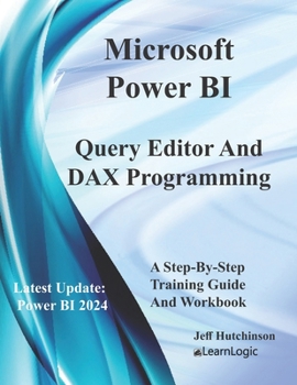 Paperback Microsoft Power BI Query Editor and DAX Programming Book