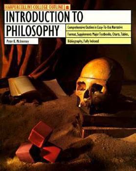 Paperback HarperCollins College Outline Introduction to Philosophy Book