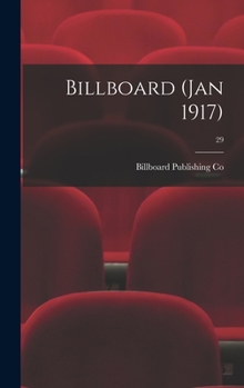 Hardcover Billboard (Jan 1917); 29 Book
