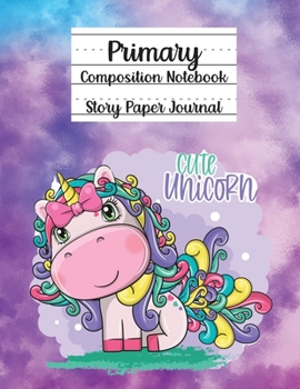 Paperback Primary Composition Notebook, Story Paper Journal Book