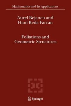 Paperback Foliations and Geometric Structures Book