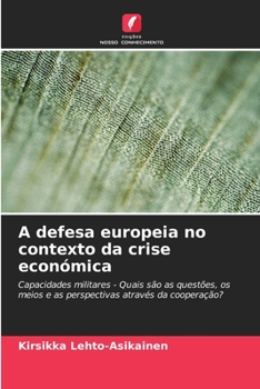 Paperback A defesa europeia no contexto da crise económica [Portuguese] Book