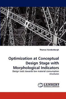Paperback Optimization at Conceptual Design Stage with Morphological Indicators Book