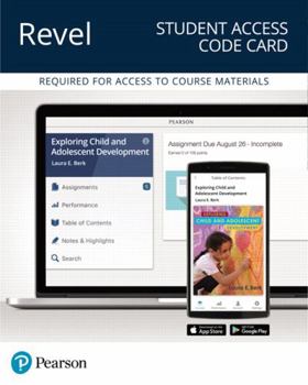 Printed Access Code Revel for Exploring Child & Adolescent Development -- Access Card Book