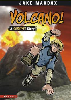 Hardcover Volcano!: A Survive! Story Book