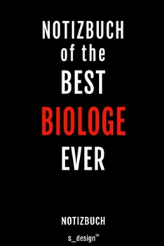 Notizbuch f�r Biologen / Biologe / Biologin: Originelle Geschenk-Idee [120 Seiten kariertes blanko Papier]