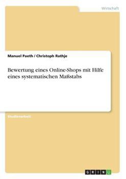 Paperback Bewertung eines Online-Shops mit Hilfe eines systematischen Maßstabs [German] Book