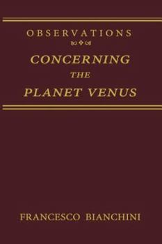 Paperback Observations Concerning the Planet Venus Book