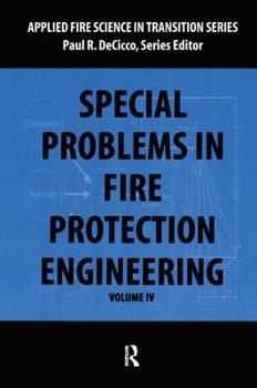 Paperback Special Problems in Fire Protection Engineering Book