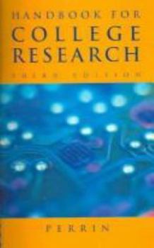 Spiral-bound Handbook for College Research Book