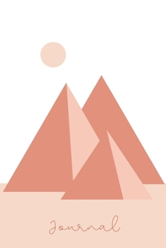 Journal: Cute Composition Notebook Diary | 100 Wide Ruled Pages | Small, 6x9 Inches | Pyramids