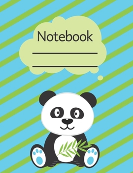 Notebook: Cute Panda - Lined Notebook Journal - 120 pages - Standart (8.5 x 11 inches)