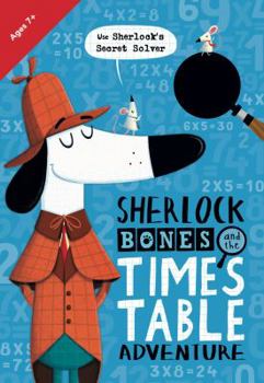 Paperback Sherlock Bones and the Times Table Adventure Book