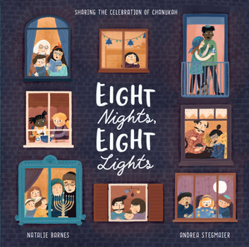 Hardcover Eight Nights, Eight Lights Book