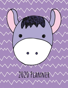 2020 Planner: Weekly Dated With Inspirational Quotes Purple - Donkey (Cute & Adorable Calendar Planners for All)