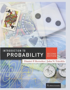 Paperback Introduction To Probability, 2nd Edition (Athena Scientific), Paperback Book