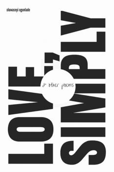 Paperback Love, simply & other poems Book