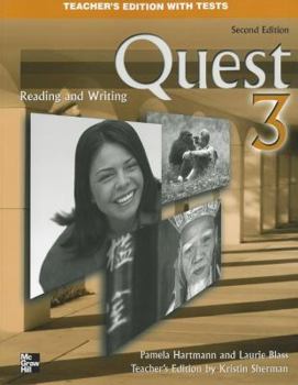 Paperback Quest 3: Reading and Writing, Teacher's Edition with Tests Book