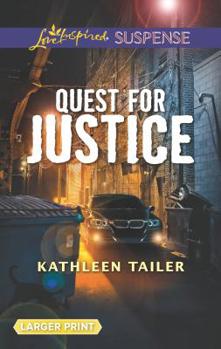 Mass Market Paperback Quest for Justice [Large Print] Book