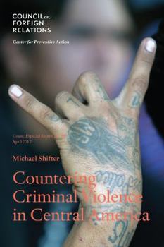 Paperback Countering Criminal Violence in Central America Book