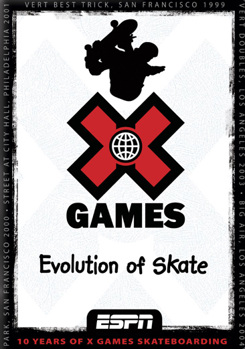 DVD X Games: The Evolution of Skate Book