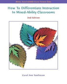 Paperback How To Differentiate Instruction In Mixed Ability Classrooms Book