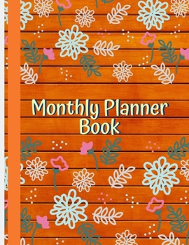 Paperback Monthly Planner Book: 2020 Monthly Planner For Years-Dream It, Believe It, Achieve It,12 Months Yearly Planner Monthly Calendar, Agenda Sche Book