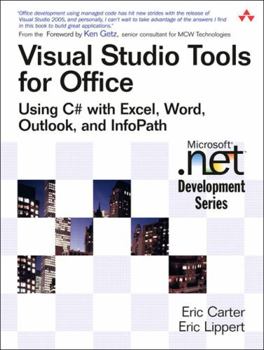 Paperback Visual Studio Tools for Office: Using C# with Excel, Word, Outlook, and Infopath Book