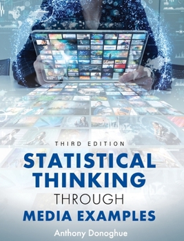 Hardcover Statistical Thinking through Media Examples Book