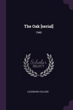 Paperback The Oak [serial]: 1940 Book