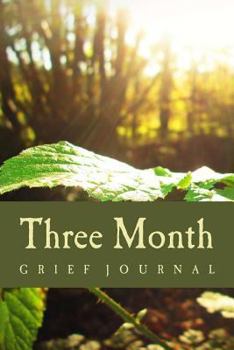 Paperback Three Month Grief Journal: With Journaling Tools Book
