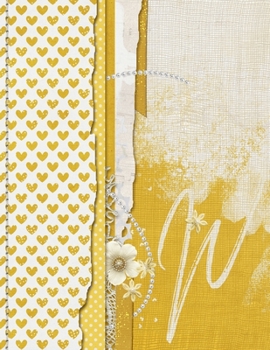 Paperback W: The Gratitude Journal for Women - Find Happiness and Peace&#65533;- Monogrammed Diary - Writing Prompt Journal Book