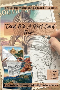 Paperback Send Me a Postcard From... Book