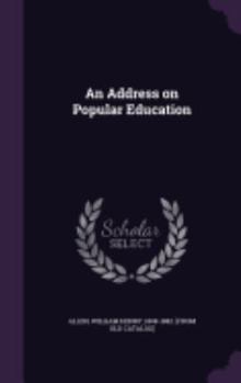An Address on Popular Education