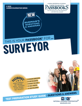 Paperback Surveyor (C-3032): Passbooks Study Guide Volume 3032 Book