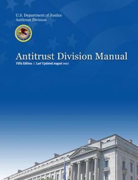 Paperback 2017 Antitrust Division Manual Book